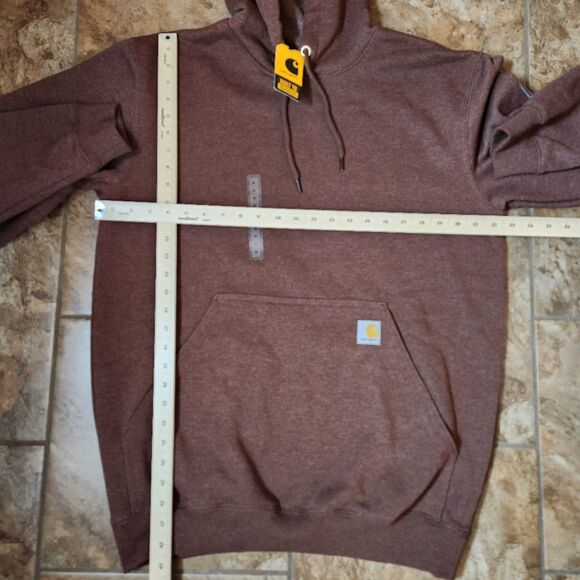 Carhartt Men’s Hoodie – Medium, Mocha Heather, NWT - Picture 4 of 8